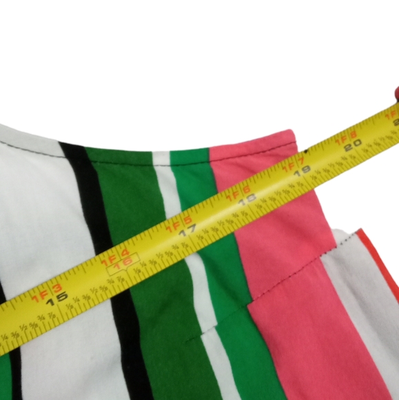 MSK Striped Wide Leg Sleeveless Jumpsuit Size Large. - Picture 6 of 8